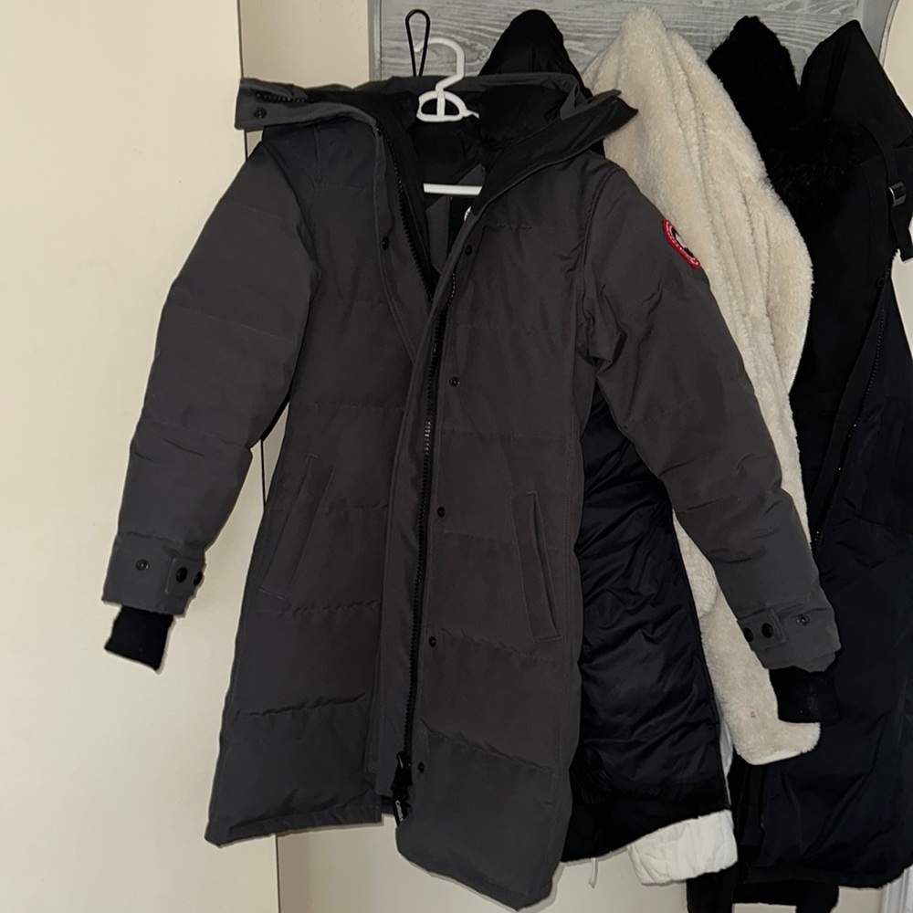 Dark grey Canada Goose Parka